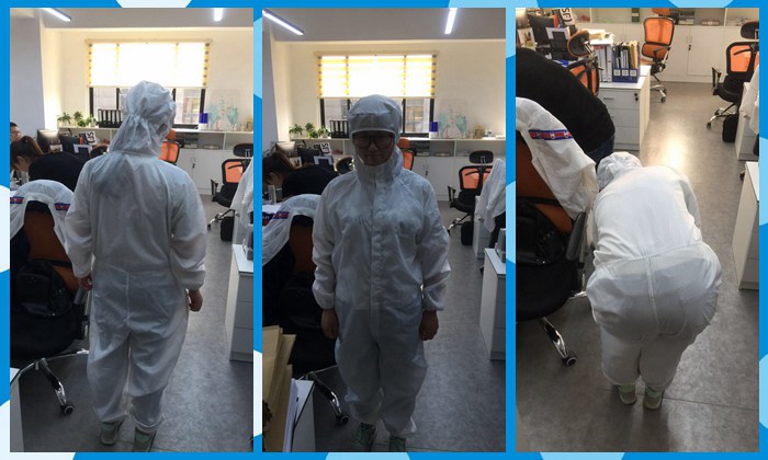 常規的防靜電無塵服