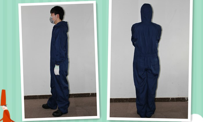 連體式的無(wú)塵服